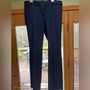 Loft Navy Pants Size 14 Tall Marisa Trouser